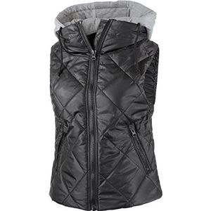 Blend Gewatteerde damesjas sportvest Jannie Waistcoat, zwart (20100 zwart)., L