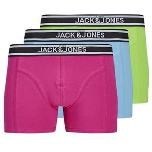Jack & Jones Heren Jacrave Solid Trunks 3 stuks, Jasmine Green, M (3-pack), jasmijngroen, M
