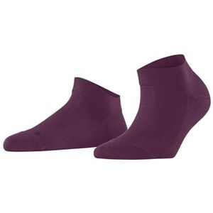 FALKE Dames Korte sokken Sensitive London W SN Katoen Kort eenkleurig 1 Paar, Paars (Hibiscus 8807), 39-42