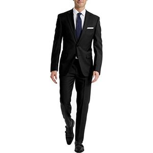 Calvin Klein Slim Fit pak voor heren, Zwart, 30W x 39L