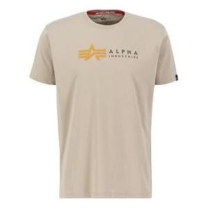 Alpha Industries - Puff Print T-shirt - Zwart - Katoen