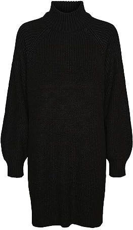 NOISY MAY NmTimmy L/S gebreide jurk voor dames, Noos-trui