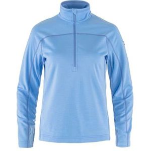 Fjallraven 87141-537 Abisko Lite Fleece Half Zip W Sweatshirt Dames Ultramarine Maat S