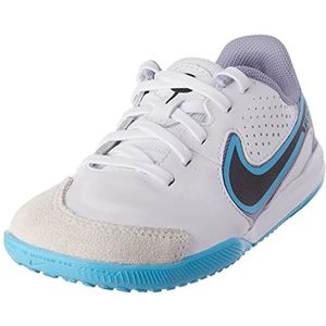 Nike Jr. Tiempo Legend 9 Academy Ic Sneakers voor jongens, Wit Zwart Balt Blauw Roze Explosion, 31.5 EU