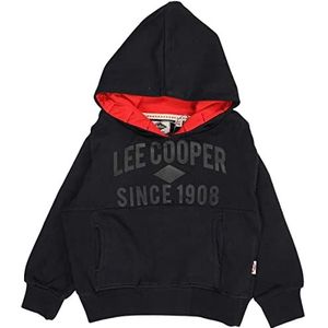Lee Cooper Sweatshirt met capuchon voor jongens, Noir, 12 Jaren