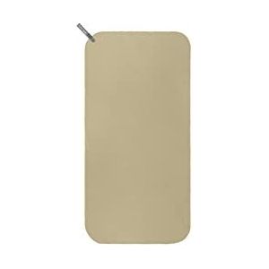 Sea to Summit - Pocket Towel S reishanddoek - Microvezel handdoek - Compact - Ultra absorberend en sneldrogend - Lichtgewicht - Ophanghaak en tas - Wandelen - 40 x 80 cm - Bruin