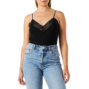 ONLY Dames Onltilde Rib Lace Singlet JRS Top