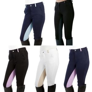 PFIFF 101249 Rijbroek Elisa, volledig bekleed, kinderen, meisjes, zwart/grijs 128