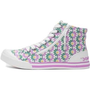 Rocket Dog Jazzin Hi Preston Womens Multi Canvas, Meerkleurig, 36 EU