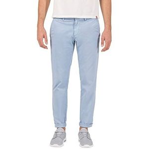 Timezone - 26-10048-94-1406-3296 - Chino Broek - Washed Light Blue - Katoen Stretch
