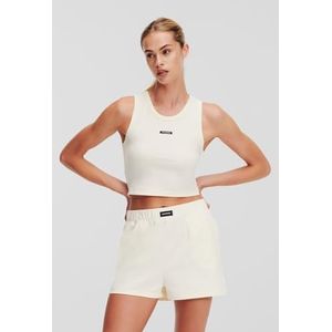 KARL LAGERFELD Essential Tank, Ivory
