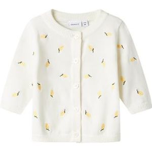 Name It Nbfdetrille Ls Knit Card Box, cloud dancer, 80