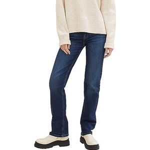 TOM TAILOR Damesjeans, 10282 - Dark Stone Wash Denim, 27W x 32L