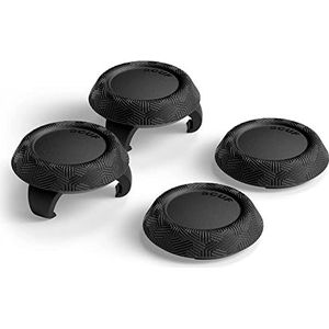 SCUF Controle Duimstokgrepen - 4 Pak met 2 Basis - Pulse - Joystick Duimgrepen Voor Xbox One en Xbox Series X|S, PS4, PS5, Nintendo Switch Pro Controller - Zwart