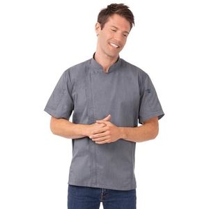 Chef Works Heren BCSZ009INB3XL Chef's Jacket, Ink Blue, XXXL