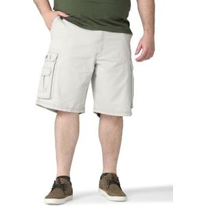 Lee Big & Tall New Wyoming Cargo Short met riem voor heren, Cadet Licht Grijs, 56