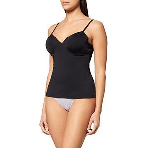 SASSA - Bh-shirt - Zwart - Voorgevormd Damesonderhemd