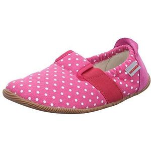 Giesswein Silz - Slim Fit platte pantoffels uniseks-kind framboos, 23 EU