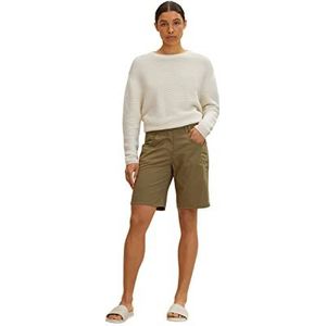 TOM TAILOR Dames Chino bermuda shorts 1031730, 11279 - Dry Greyish Olive, 32