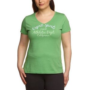 ESPRIT SPORTS dames T-shirt, E64600, Plus Size/oversized