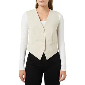 Bestseller A/S Dames Onlmathilde S/L Vest TLR kostuumvest, Pumice Stone, 36