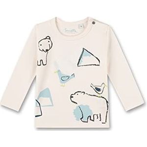 Sanetta Shirt voor baby's, wit fluister, 68 cm