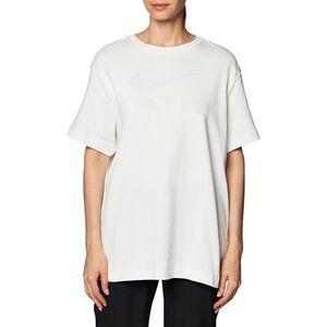 Nike W NSW Tee Air Bf T-shirt voor dames, wit (Summit White), M