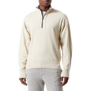 JACK & JONES JCOCOLLECTIVE Knit Half Zip, maanbeam, L