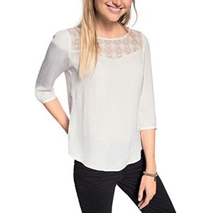 Esprit Regular Fit blouse voor dames met kant