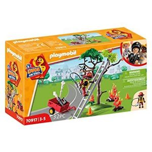 PLAYMOBIL Duck On Call - brandweer actie. Red de kat! - 70917