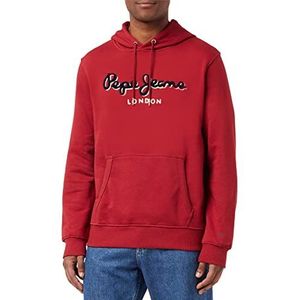 Pepe Jeans Lamont Hoodie, heren, rood (burnt rood), S