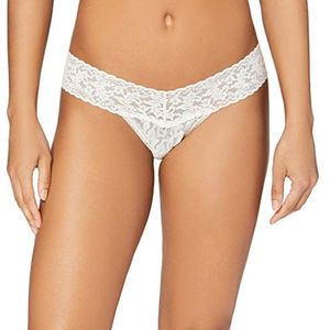 Hanky Panky Signature Lace Tanga voor dames, met lage tailleband - wit - Talla única