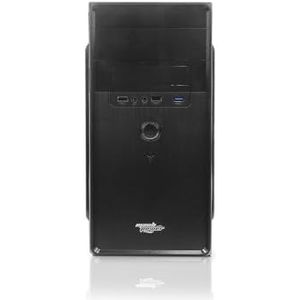 Machpower model PC en laptops Model Model M-Atx PSU500W, 2 USB2.0+1 USB3.0, Zwart