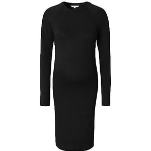 Noppies Dames Zane Ultra Soft Nursing Dress Ls Jurk, zwart, S