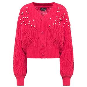 NALLY Dames gebreide jas 11019599-NA02, rood, M/L, rood, M/L