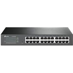 TP-Link TL-SG1024DE - Easy Smart Switch - Zwart - 24 Gigabit Poorten - Desktop/Rackable