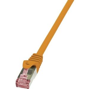 LogiLink CQ2048S PrimeLine kabel CAT6 S/FTP patchkabel PIMF LSZH 1, 50 m, Oranje