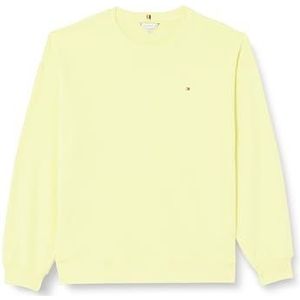 Tommy Hilfiger Dames CRV REG VLAG OP BORST SWTSHRT gele tulp 50, Gele Tulp, 50 EU