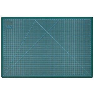 Wedo 79145 snijmat Cutting Mat A3 (CM 45 zelfsluitend oppervlak, 45 x 30 x 0,3 cm) groen