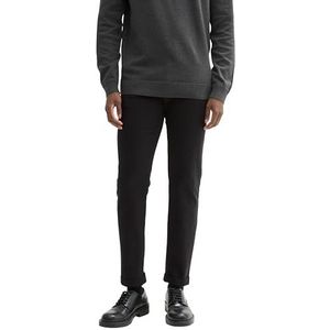 TOM TAILOR Travis Slim chinobroek voor heren, 29999 - Black, 29W x 34L