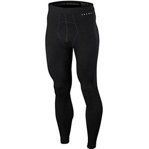 FALKE Heren Broek van onderlaag Wool Tech. Regular Fit Long Tights M TI Merino Thermo Ondergoed Sneldrogend Warm 1 Paar, Zwart (Black 3000), XXL