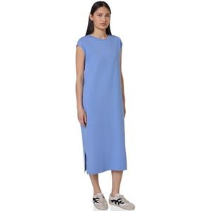 Street One - Studio - Jersey Jurk - Blauw - Katoenmix met Stretch