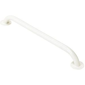 HOMECRAFT Stalen ringwood grijpstang, veiligheidsrail en mobiliteitshulp voor badkamer en douche, ouderen, gehandicapten en gehandicapten gebruikersondersteuning, bevestiging binnen en buiten, 61 cm