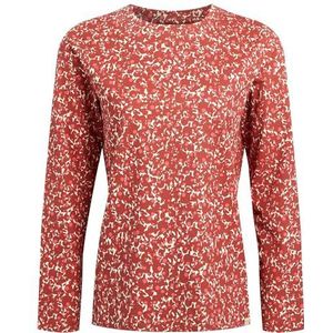 Regatta Orla Kiely dames lange mouwen winter T-shirt, Berry Bubble Rood, 44
