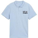 TOM TAILOR - Shirt - Marine - Lichtblauw - Wit