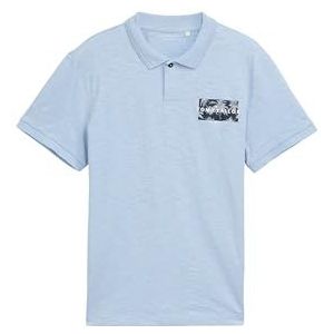 TOM TAILOR - Shirt - Marine - Lichtblauw - Wit