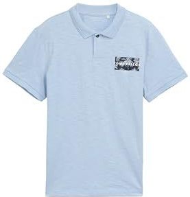 TOM TAILOR - Shirt - Marine - Lichtblauw - Wit