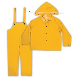 CLC Rain Wear R101 Regenpak R101, 3 stuks, geel X-Large Geel