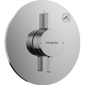 hansgrohe DuoTurn S - Douchekraan inbouw für 1 functie, Douchemengkraan rond, voor iBox universal 2, chroom