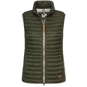 camel active - Gewatteerd Vest - Donkergroen - Gerecycled Polyamide